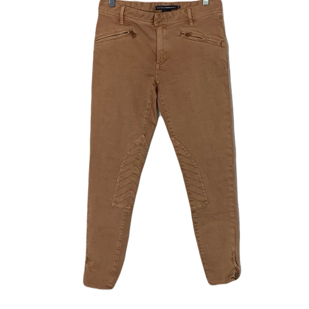 Ralph Lauren Sport Tan Brown Women’s 28 Cropped Equestrian Riding-Style Pants